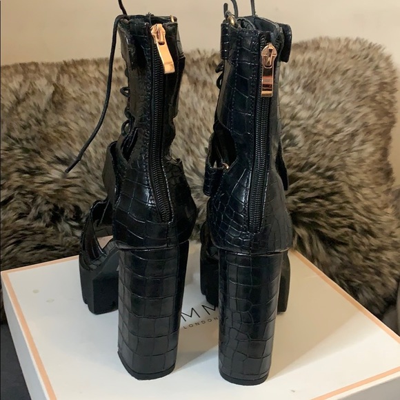 Sexy croc platform sandal booties! - Picture 5 of 6